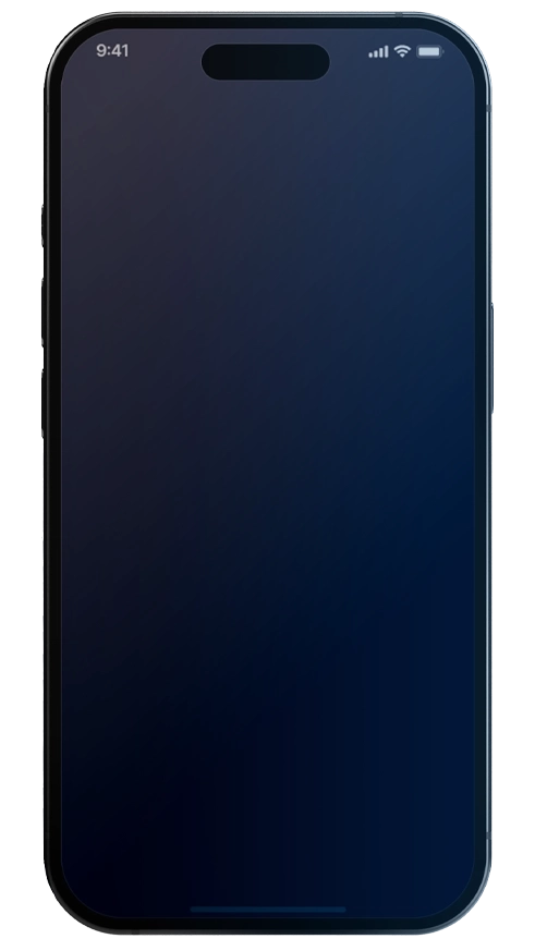 Mobile Handelsoberfläche von Kyzentro